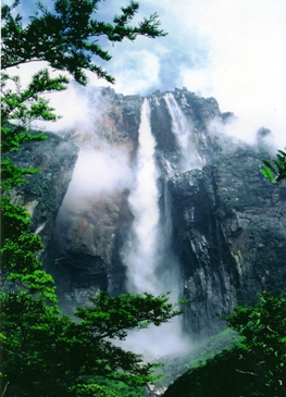 This photo of Venezuela's Angel Falls (Salto Angel), the highest waterfall in the world and a UNESCO World Heritage Site, was taken by Toomas Jervet of Tallinn, Estonia. 